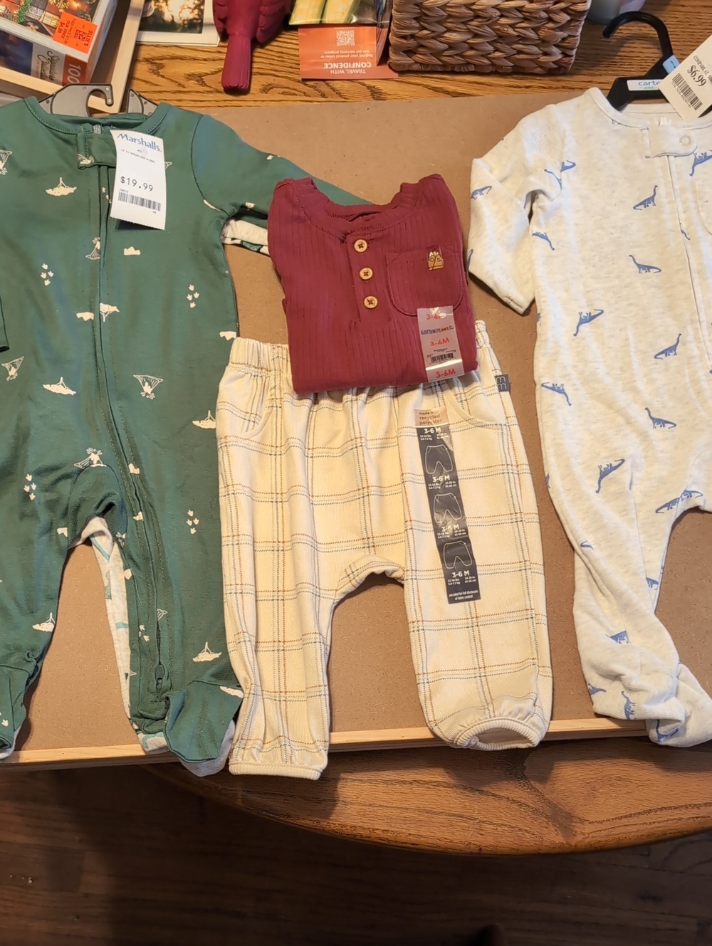 Carter's/ Garanimals 5 Pc Boy's Bundle NWT 3-6 Months
